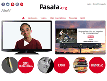 Tablet Screenshot of pasala.org